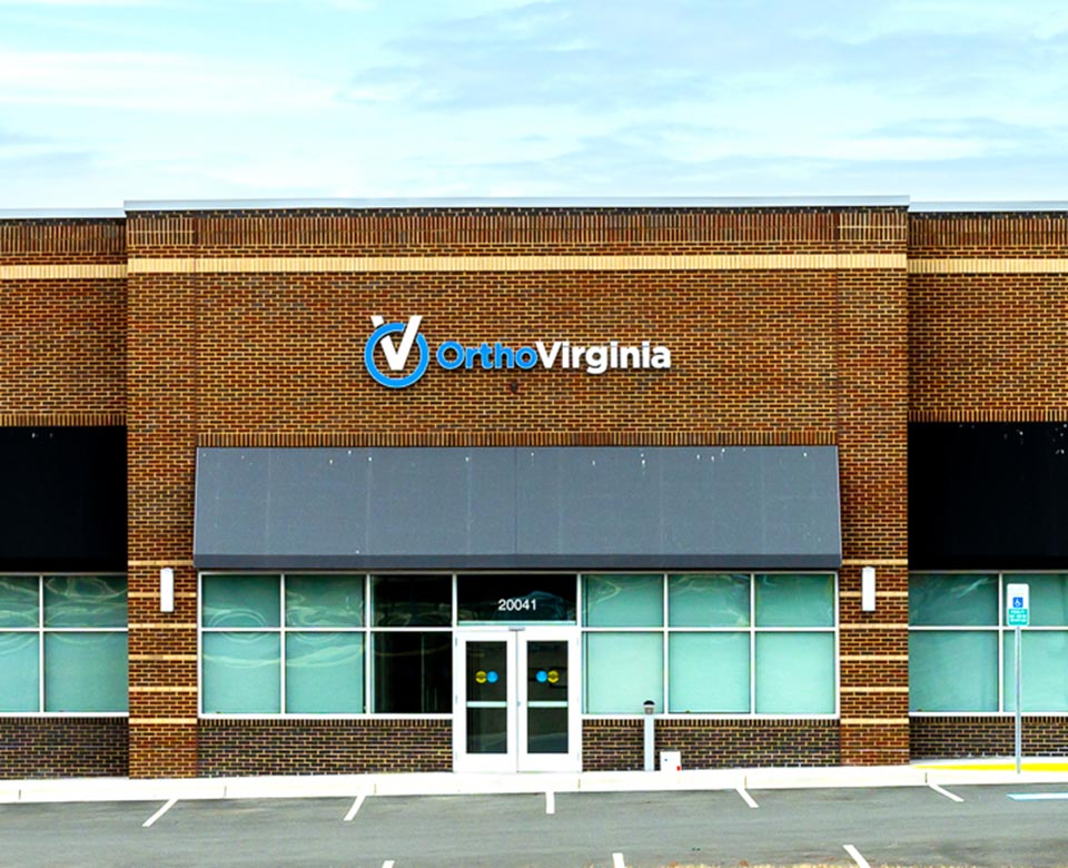 OrthoVirginia Ashburn office entrance